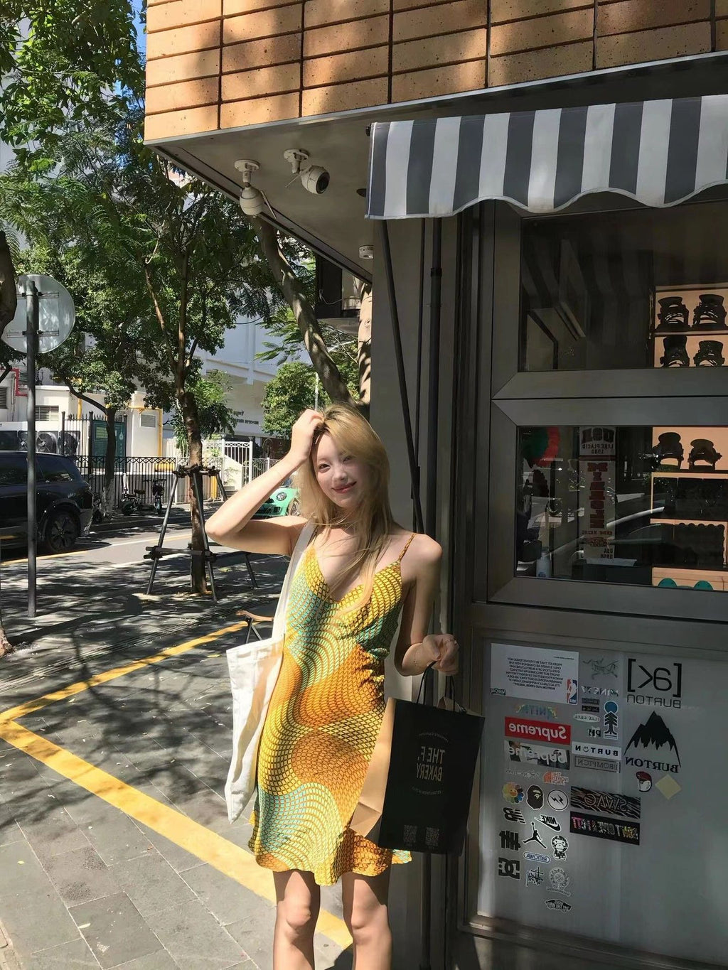 French Style Sleeveless Summer Dress